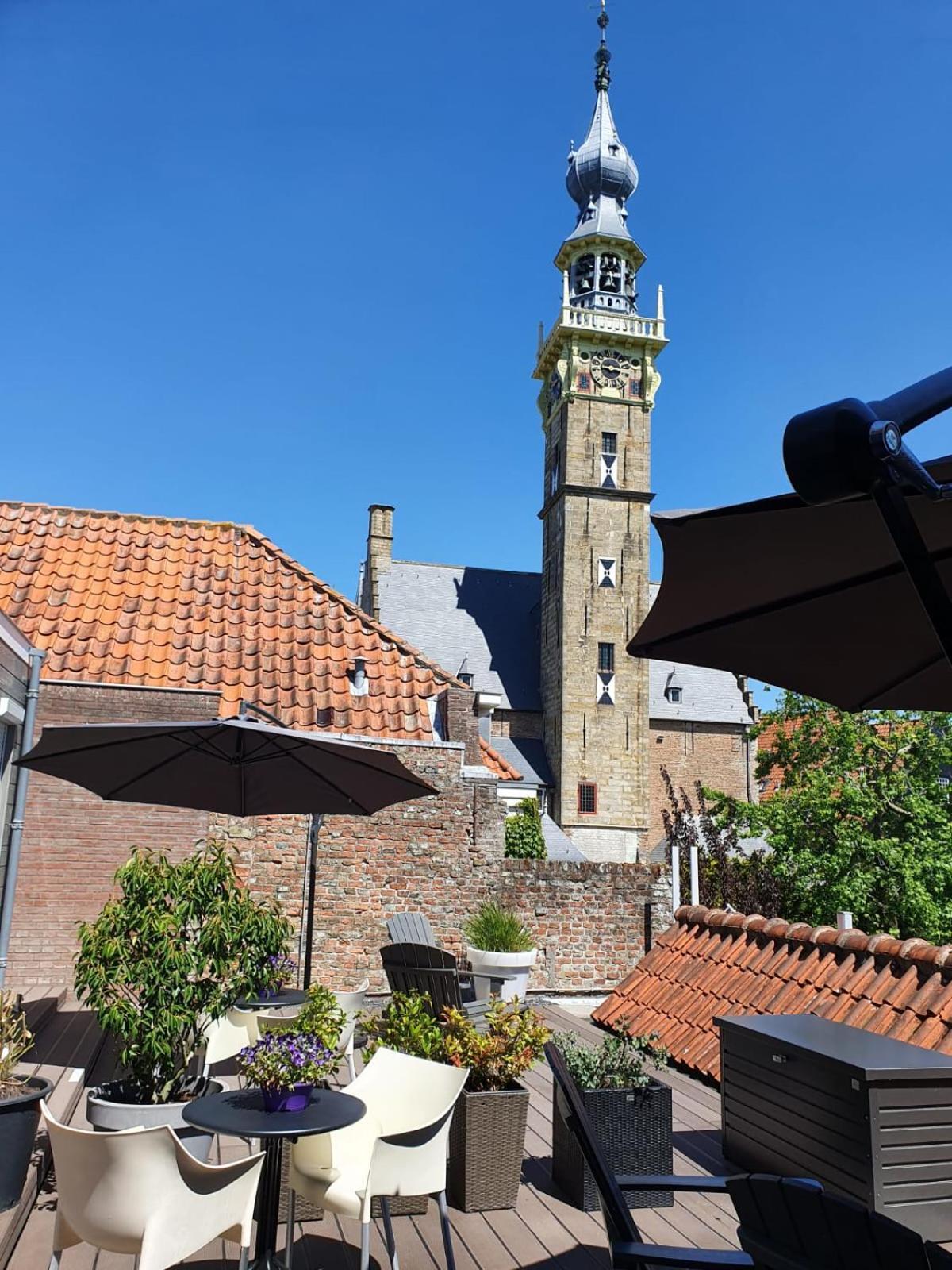 B&B Binnengewoon Rooms With A View Veere Habitación foto